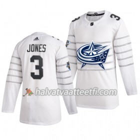 Miesten NHL Columbus Blue Jackets Pelipaita Seth Jones 3 Valkoinen 2020 NHL All-Star Adidas Authentic